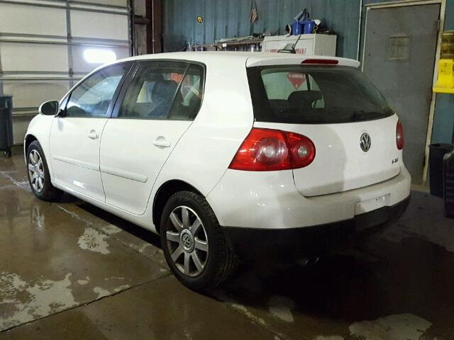 WVWCA71K48W232645 - 2008 VOLKSWAGEN RABBIT WHITE photo 3