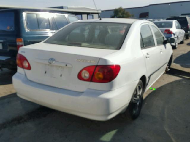 1NXBR32EX3Z014988 - 2003 TOYOTA CORROLA WHITE photo 4