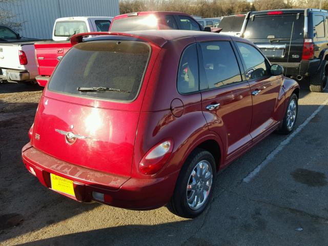 3A8FY68B96T244181 - 2006 CHRYSLER PT CRUISER RED photo 4