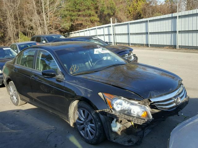 1HGCP2F87BA137758 - 2011 HONDA ACCORD EXL BLACK photo 1