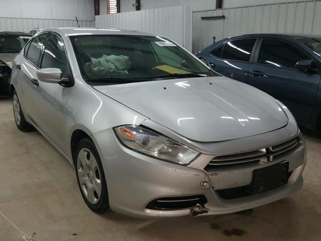 1C3CDFAA7DD286637 - 2013 DODGE DART SE SILVER photo 1