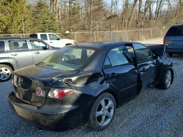 1YVHP80CX85M29288 - 2008 MAZDA 6 I BLACK photo 4