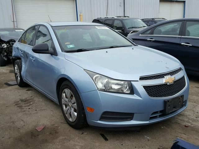 1G1PC5SH4C7196423 - 2012 CHEVROLET CRUZE LS BLUE photo 1