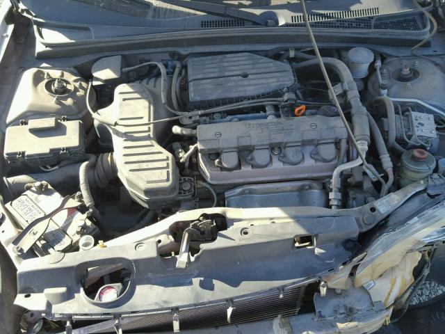 2HGES26862H534595 - 2002 HONDA CIVIC EX SILVER photo 7