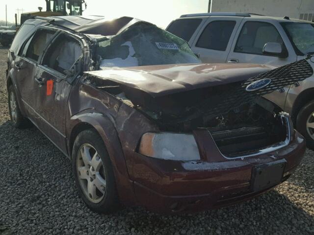 1FMDK06126GA51684 - 2006 FORD FREESTYLE RED photo 1