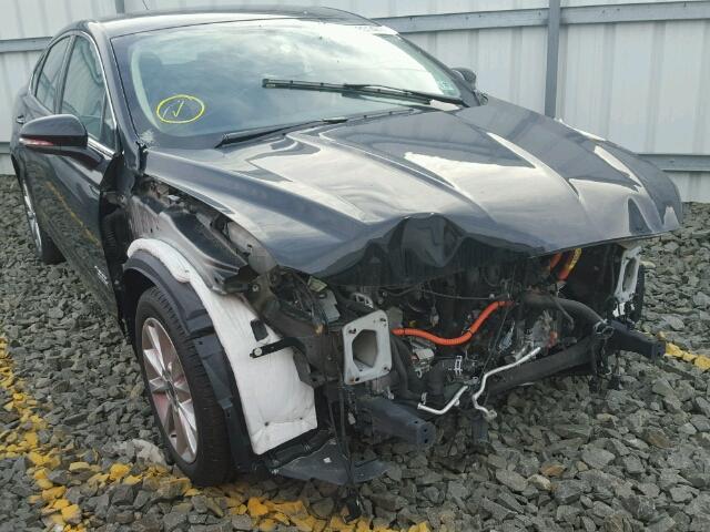 3FA6P0PU0HR243694 - 2017 FORD FUSION SE BLACK photo 1