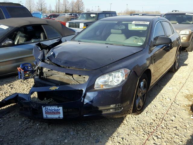 1G1ZB5E13BF307347 - 2011 CHEVROLET MALIBU LS BLUE photo 2