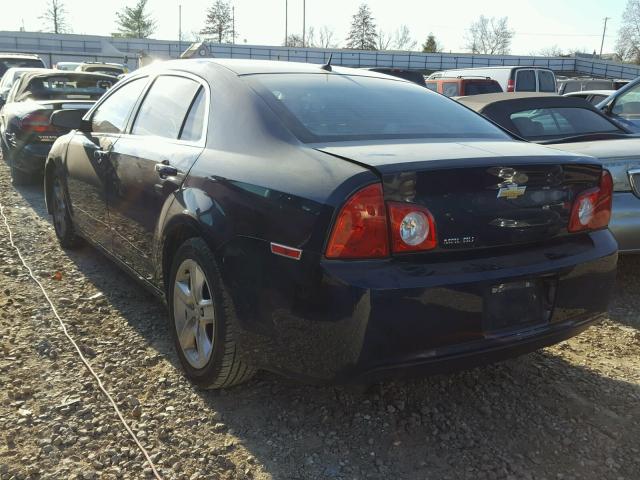 1G1ZB5E13BF307347 - 2011 CHEVROLET MALIBU LS BLUE photo 3