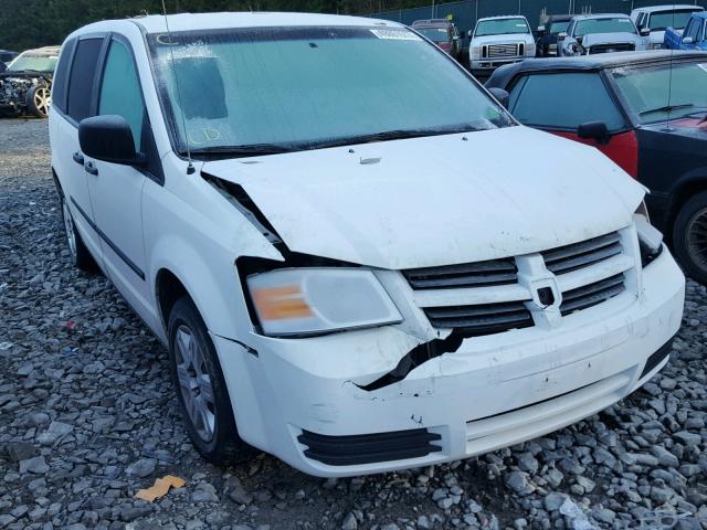 2D8HN44H98R749944 - 2008 DODGE GRAND CARA WHITE photo 1