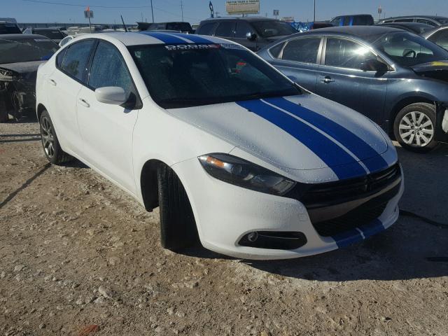 1C3CDFBB0FD132412 - 2015 DODGE DART SXT WHITE photo 1