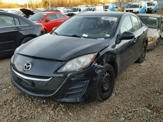 JM1BL1SG7A1223731 - 2010 MAZDA 3 I BLACK photo 2