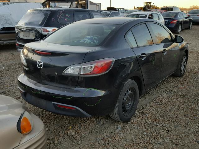 JM1BL1SG7A1223731 - 2010 MAZDA 3 I BLACK photo 4