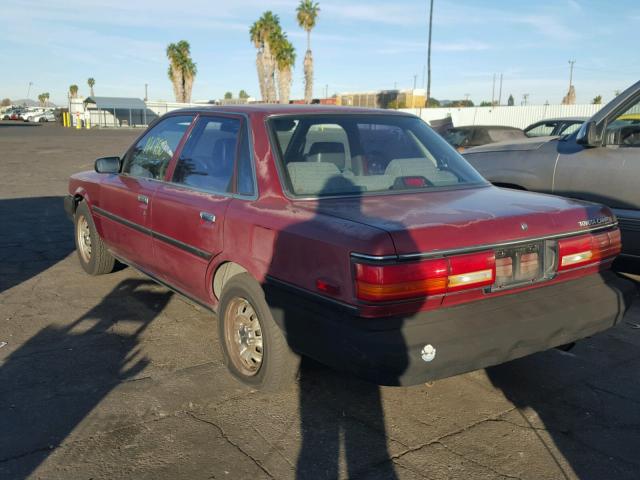 JT2SV24E1L3417781 - 1990 TOYOTA CAMRY RED photo 3