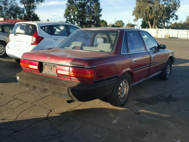 JT2SV24E1L3417781 - 1990 TOYOTA CAMRY RED photo 4