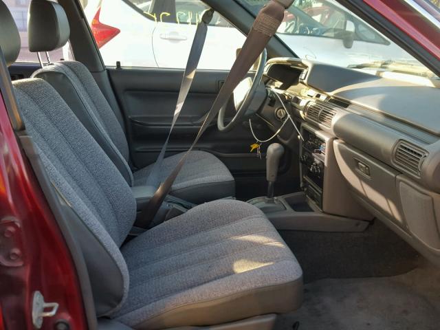 JT2SV24E1L3417781 - 1990 TOYOTA CAMRY RED photo 5