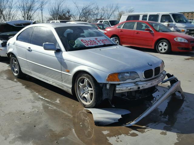 WBABN53481JU22547 - 2001 BMW 330 CI SILVER photo 1