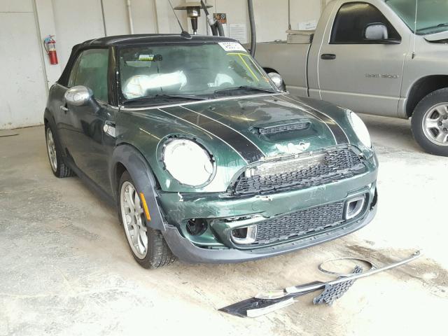 WMWZP3C50BTX82794 - 2011 MINI COOPER S GREEN photo 1