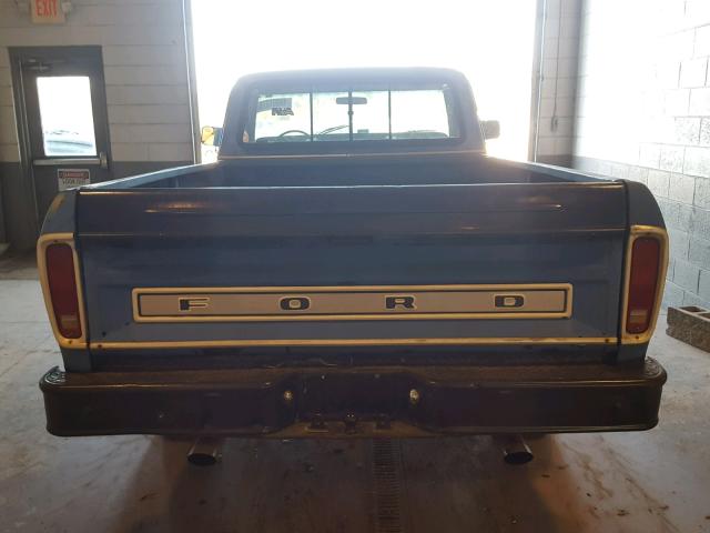 F15HNBG6247 - 1978 FORD F-150 BLUE photo 6