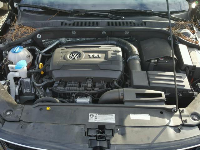 3VWL07AJ6GM365705 - 2016 VOLKSWAGEN JETTA SEL BLACK photo 7