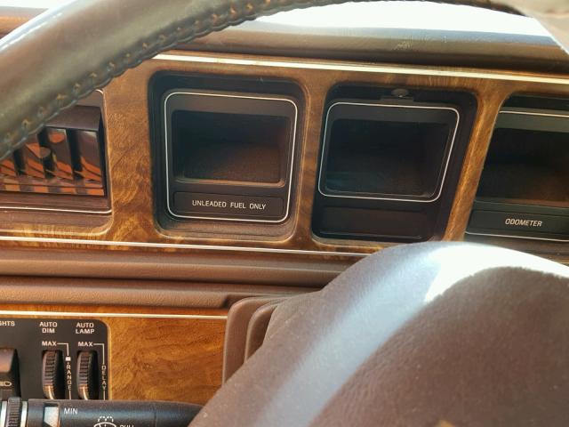 1MRBP98F7FY725829 - 1985 LINCOLN MARK VII GOLD photo 8