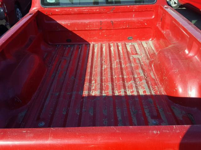 1FTYR10C81PA16173 - 2001 FORD RANGER RED photo 6