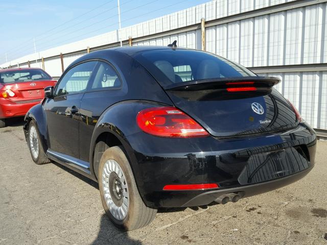 3VWJ17AT2GM628147 - 2016 VOLKSWAGEN BEETLE SE BLACK photo 3