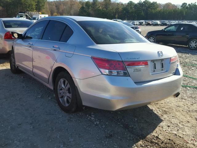 1HGCP2F63CA189937 - 2012 HONDA ACCORD SE GRAY photo 3