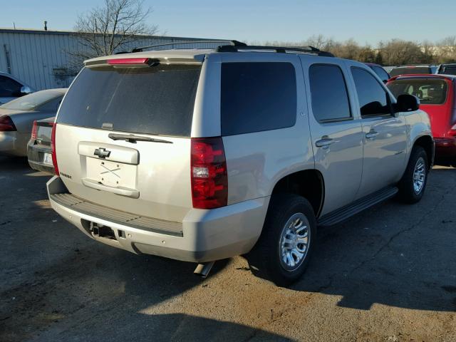 1GNFK13037R145553 - 2007 CHEVROLET TAHOE K150 TAN photo 4