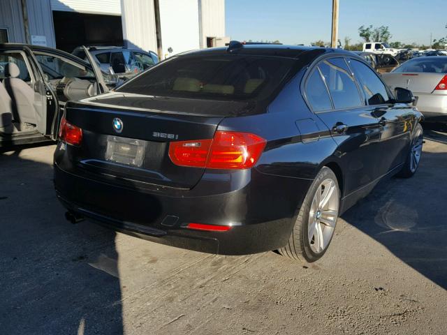 WBA3C1C58EK113592 - 2014 BMW 328 I SULE BLACK photo 4