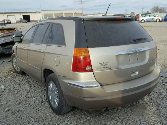 2A8GM68X67R335053 - 2007 CHRYSLER PACIFICA T GOLD photo 3