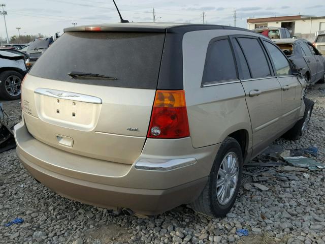 2A8GM68X67R335053 - 2007 CHRYSLER PACIFICA T GOLD photo 4