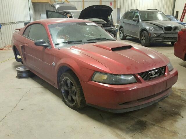 1FAFP42X64F228682 - 2004 FORD MUSTANG GT RED photo 1