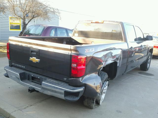 3GCUKREC2EG446527 - 2014 CHEVROLET SILVERADO GRAY photo 4