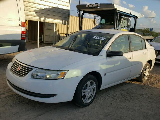 1G8AJ52F85Z180017 - 2005 SATURN ION LEVEL WHITE photo 2