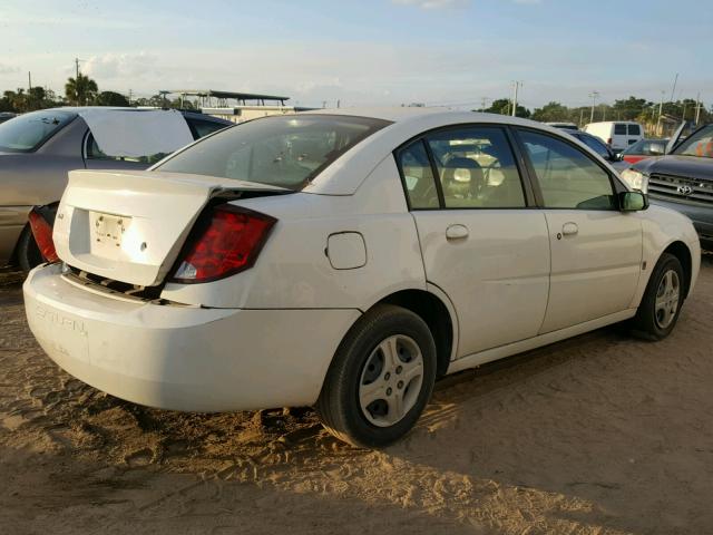 1G8AJ52F85Z180017 - 2005 SATURN ION LEVEL WHITE photo 4