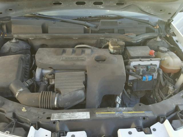 1G8AJ52F85Z180017 - 2005 SATURN ION LEVEL WHITE photo 7