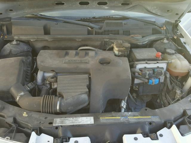 1G8AJ52F85Z180017 - 2005 SATURN ION LEVEL WHITE photo 7