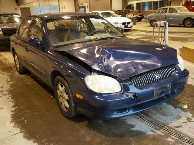 KMHWF35V61A412266 - 2001 HYUNDAI SONATA GLS BLUE photo 1