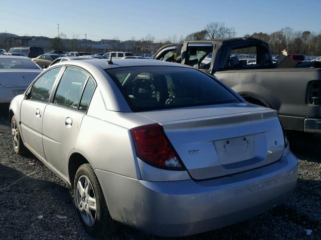 1G8AJ55F57Z178627 - 2007 SATURN ION LEVEL SILVER photo 3