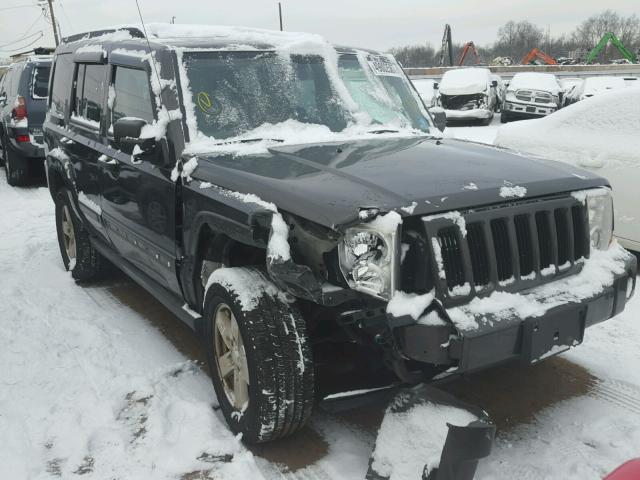 1J8HG48N76C124515 - 2006 JEEP COMMANDER GRAY photo 1