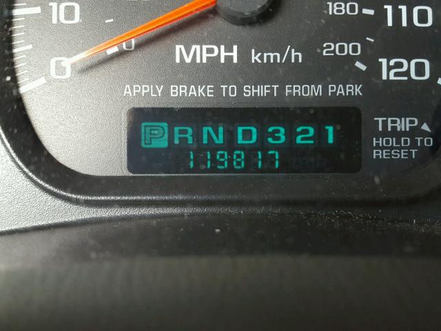 2G1WF55E129198261 - 2002 CHEVROLET IMPALA BLUE photo 8