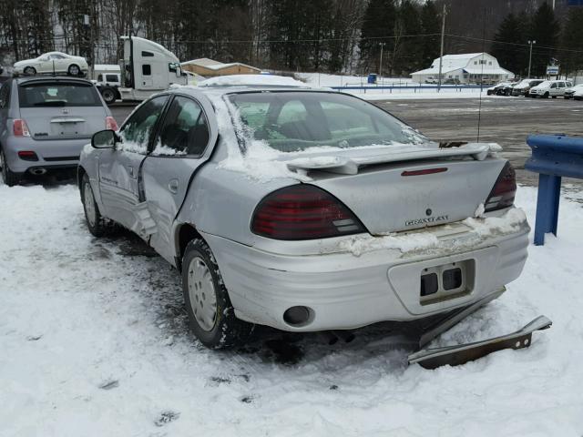 1G2NE52T51M660383 - 2001 PONTIAC GRAND AM S SILVER photo 3