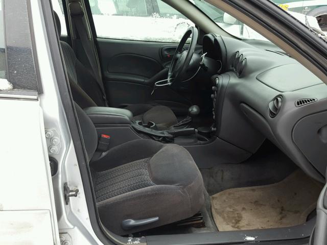 1G2NE52T51M660383 - 2001 PONTIAC GRAND AM S 银色 照片 5