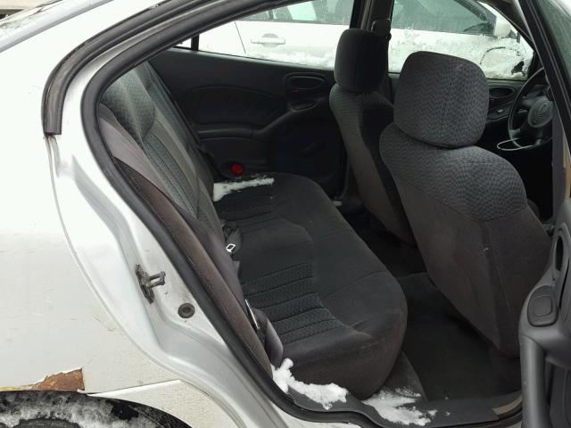 1G2NE52T51M660383 - 2001 PONTIAC GRAND AM S 银色 照片 6