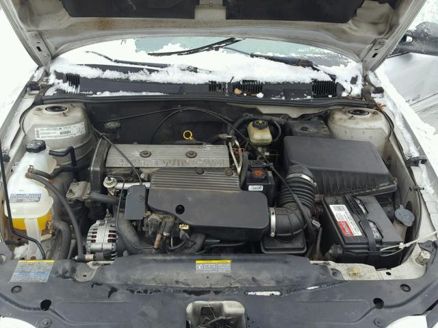 1G2NE52T51M660383 - 2001 PONTIAC GRAND AM S 银色 照片 7