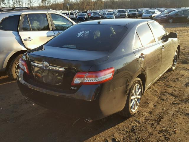 4T1BK3EK8AU114672 - 2010 TOYOTA CAMRY SE BLACK photo 4