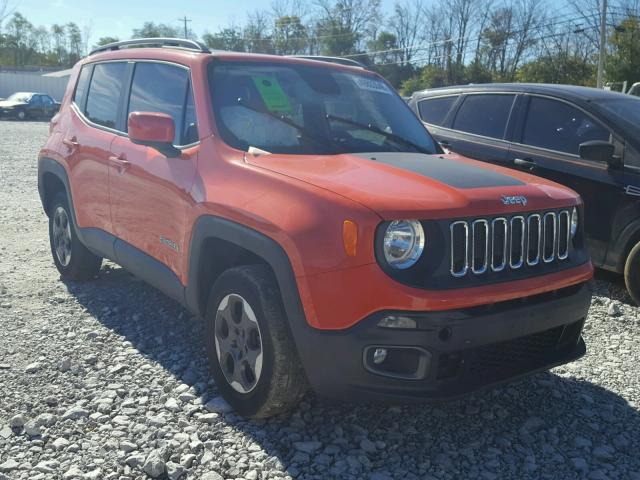 ZACCJBBH4FPC37926 - 2015 JEEP RENEGADE L ORANGE photo 1