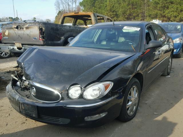 2G4WD532851308582 - 2005 BUICK LACROSSE C BLACK photo 2