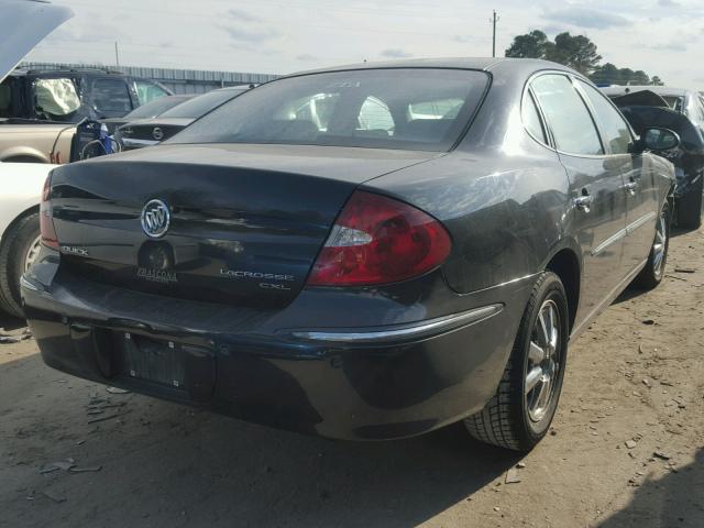 2G4WD532851308582 - 2005 BUICK LACROSSE C BLACK photo 4