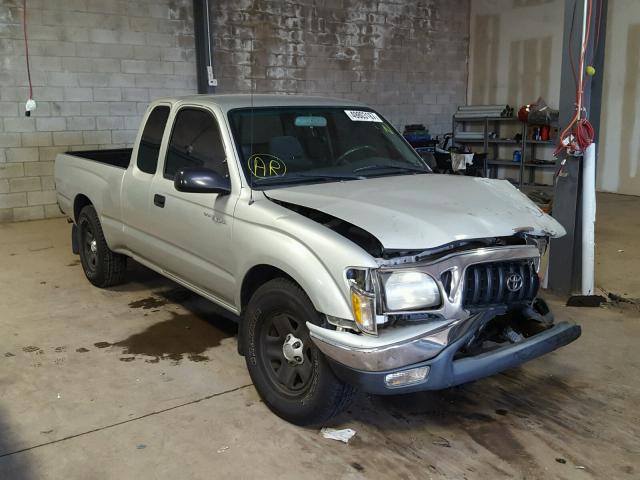 5TEVL52N11Z829311 - 2001 TOYOTA TACOMA XTR SILVER photo 1